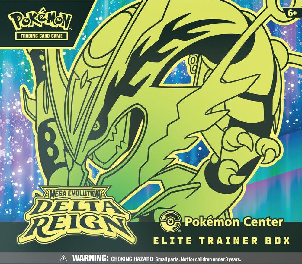 Mega Evolution: Delta Reign - Pokemon Center Elite Trainer Box