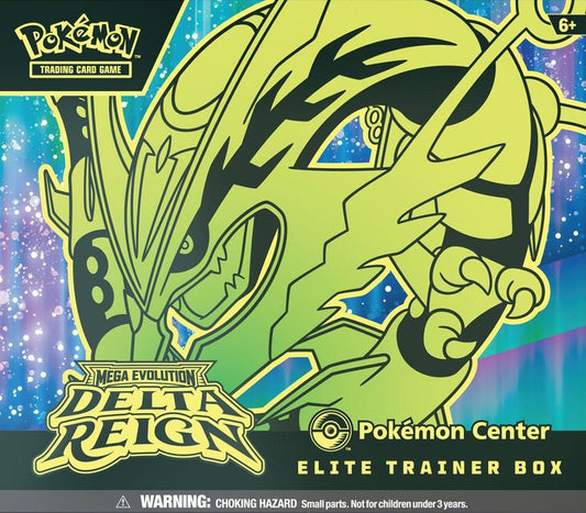 Mega Evolution: Delta Reign - Pokemon Center Elite Trainer Box